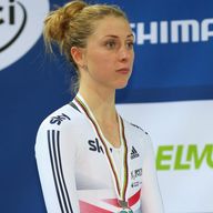 Laura Trott missed out on gold in the women's omnium