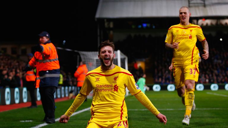Adam Lallana: Put Liverpool 2-1 up from close range