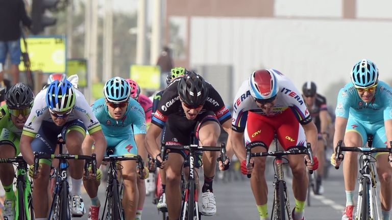Alexander Kristoff won for the second time on stage four