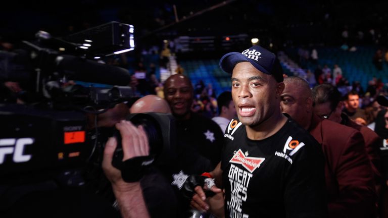 Anderson Silva: Defeated Nick Diaz last weekend