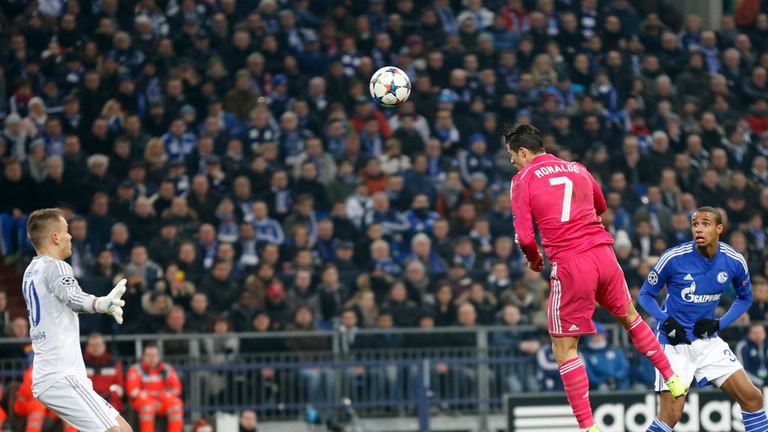 Cristiano Ronaldo scores Real Madrid's opener