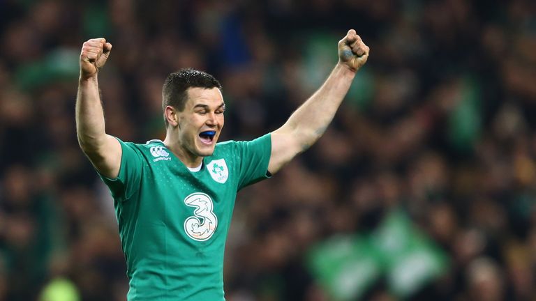 Jonathan Sexton: Scored five penalties for Ireland against France