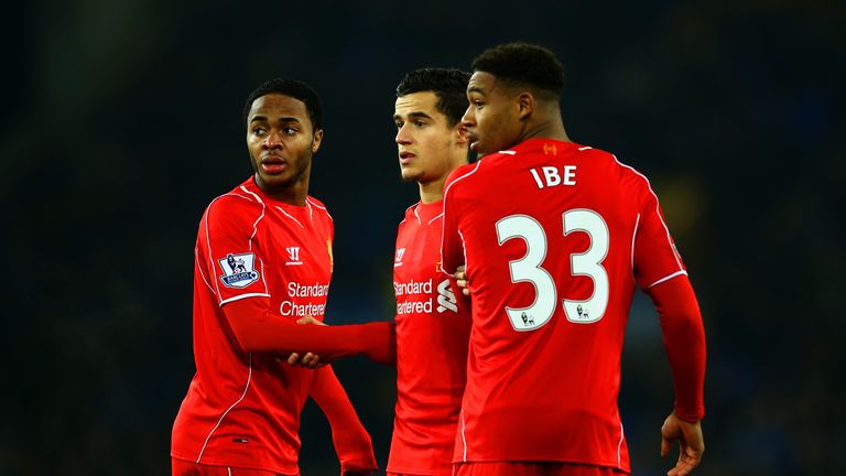 Brendan Rodgers has given plenty of game-time to young Englishmen Raheem Sterling and Jordan Ibe