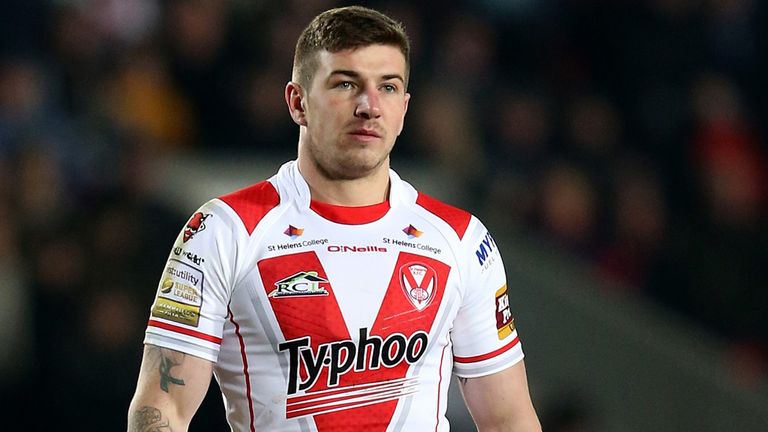 Mark Percival: Bagged eight points in St Helens' win
