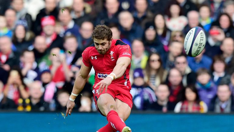 Leigh Halfpenny opened the scoring for Wales