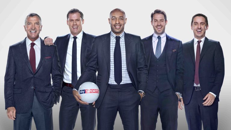 Sky Sports pundits: on your screens covering 126 live Premier League games per season