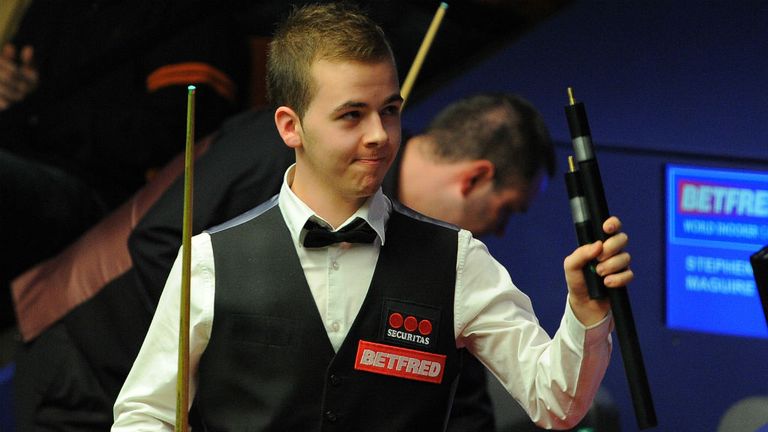 Luca Brecel: The teenager is through to his first ranking event semi-final