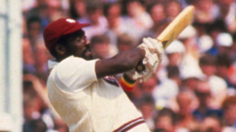 El Master Blaster golpeó 189 no durante un ODI en Old Trafford en 1984