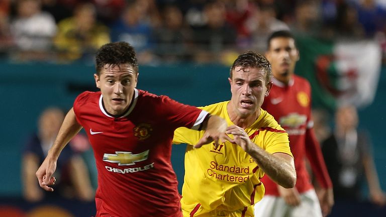 Ander Herrera may need to play deeper against Jordan Henderson and the rest