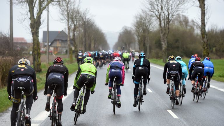 The peloton was blown to pieces in a windy edition of Gent-Wevelgem