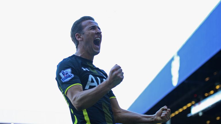 Harry Kane celebrated a brace in Tottenham's 2-1 win at QPR