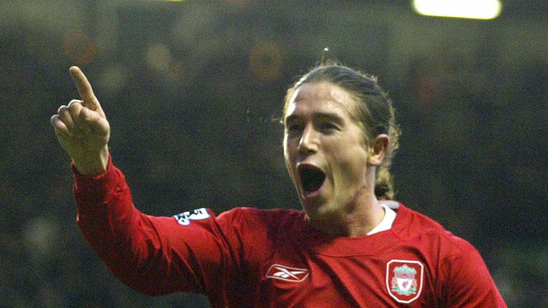 Harry Kewell spent five years with Liverpool between 2003 and 2008