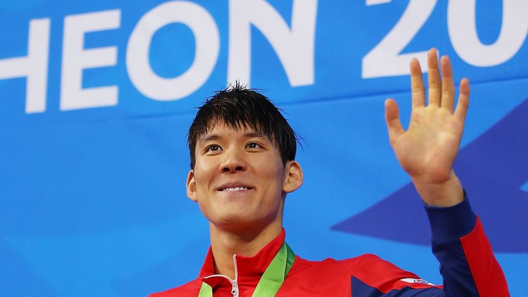 South Korea Olympic swimmer Park Tae-hwan banned for failed drugs test