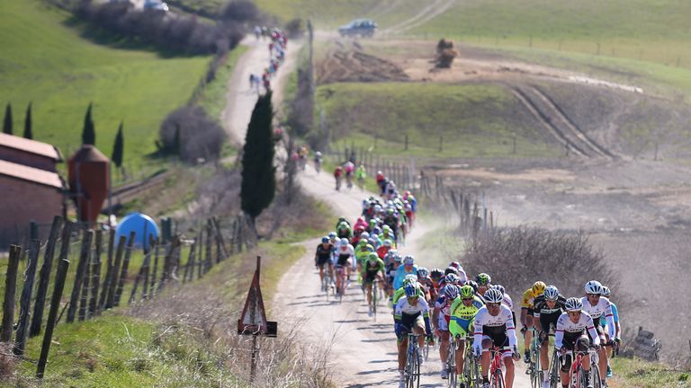 Strade Bianche in March was once again  one of the most picturesque races of the year (Picture: Bryn Lennon, Getty)