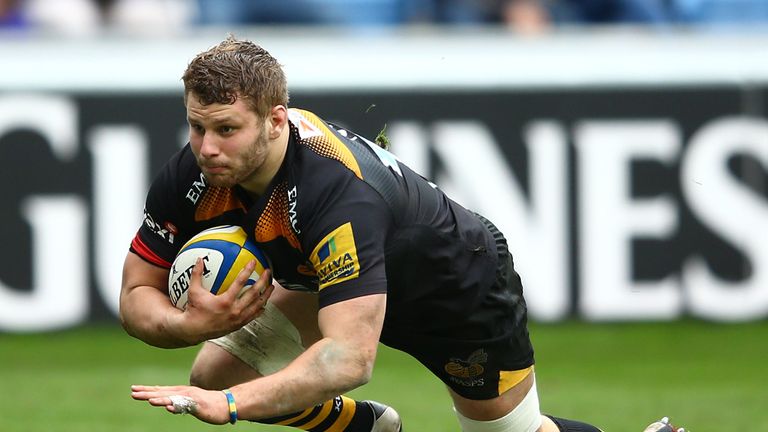 Thomas Young: Two tries for Wasps flanker