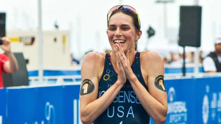 Neither of the British triathletes was able to get close to dominant winner Gwen Jorgensen