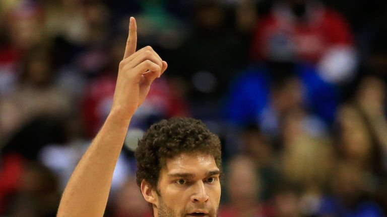 Brook Lopez inspires Brooklyn Nets to victory over Portland Trail Blazers | Basketball News | Sky Sports