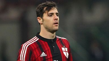Image of Mattia Destro spent the second half of last season on loan at AC Milan
