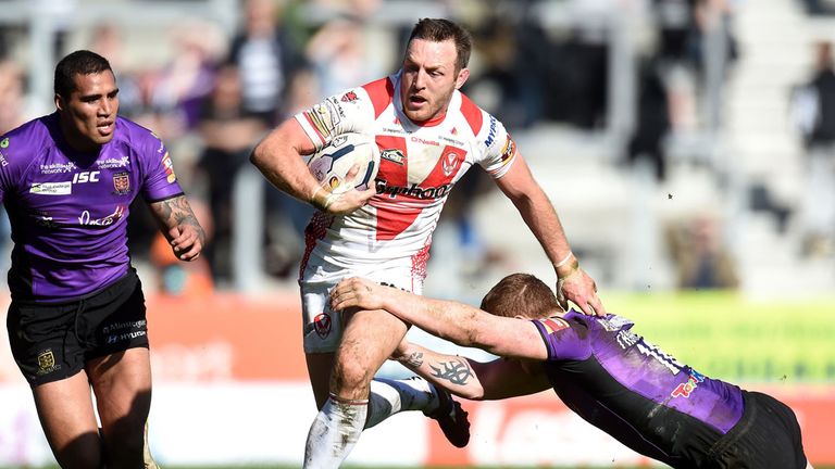 James Roby will miss St Helens' trip to Salford