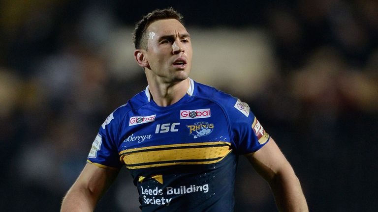Kevin Sinfield: Makes his 500th appearance for Leeds on Friday