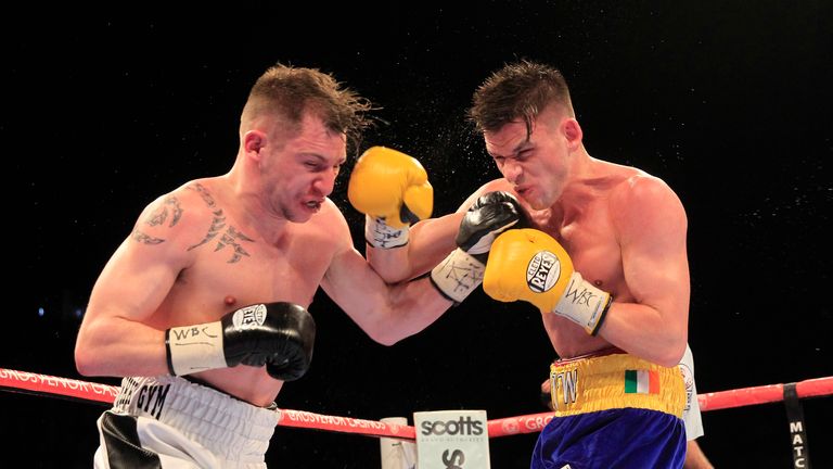 Ward beat Maxi Hughes in title fight in April