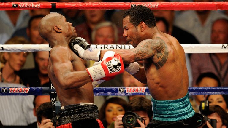 Shane Mosley and Floyd Mayweather met back in 2010