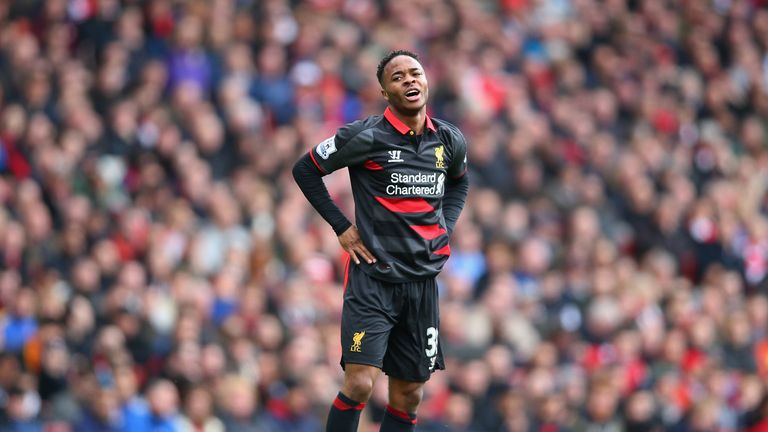 Sterling had frustrating afternoon at the Emirates