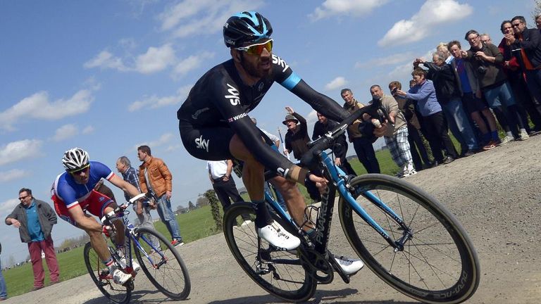 Wiggins was unable to follow the decisive attack