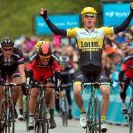 Moreno Hofland claimed his first win of the season (Picture: SWpix.com)