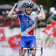 Thibaut Pinot climbed to second place overall with his win