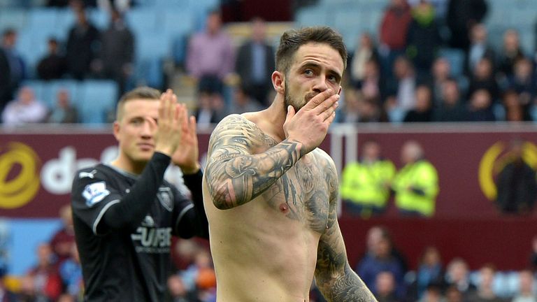 Spurs are ready to bid £12m for Burnley's Danny Ings, according to Sky sources