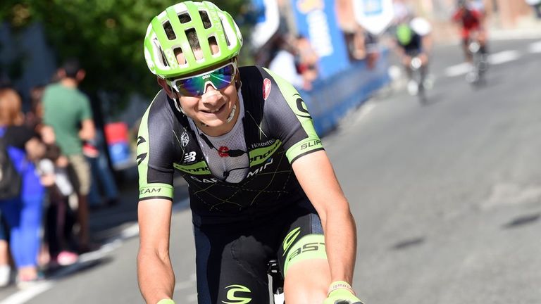 Davide Formolo claimed his first professional victory