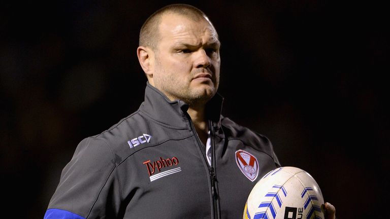 St Helens coach Keiron Cunningham 