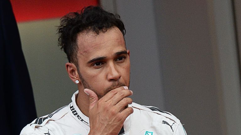 Lewis Hamilton reflects on the podium
