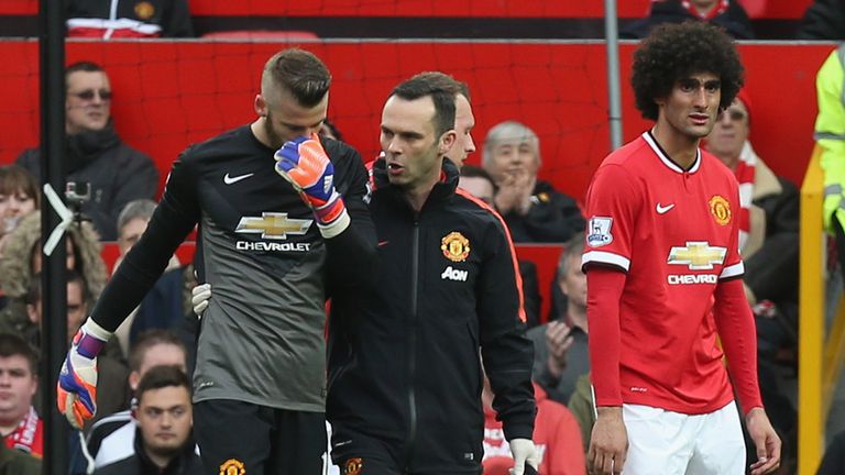 Manchester United topped the injury table with 39 throughout the campaign