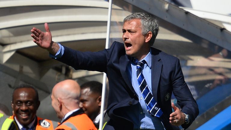 Jose Mourinho won his third title in England on Sunday