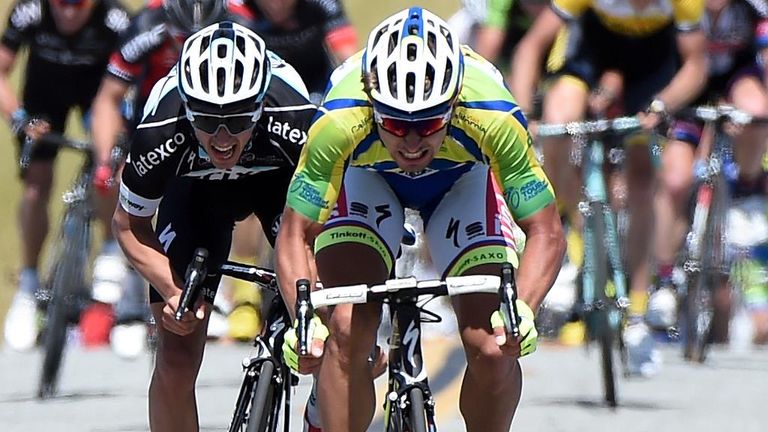 Peter Sagan claimed his second win of the season
