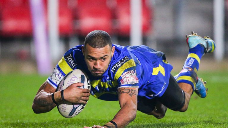 Kevin Penny: hat-trick hero for Warrington