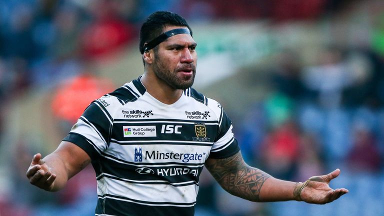 Mickey Paea helped Hull FC to victory in Challenge Cup