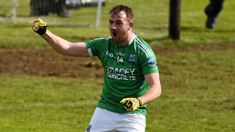 Sean Quigley scored seven points in either half against Antrim