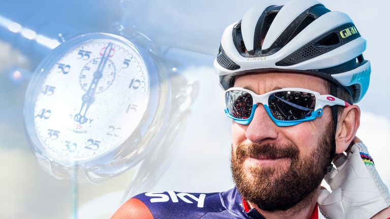 As Sir Bradley Wiggins attempts to smash the hour record - our man