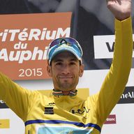Vincenzo Nibali has taken the lead of the Criterium du Dauphine