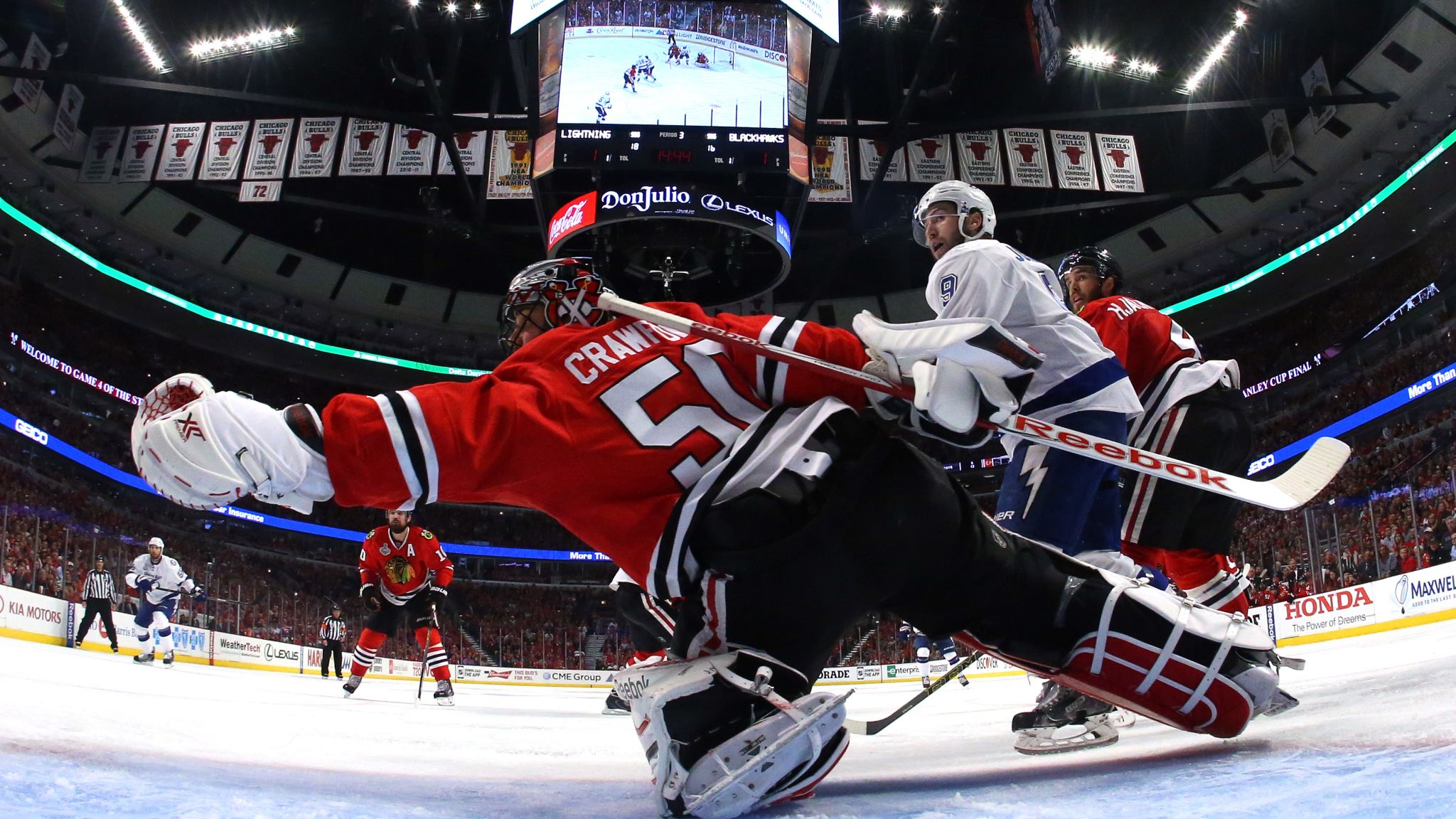 Download Chicago Blackhawks Star, Patrick Kane, Celebrates on Ice