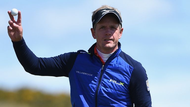 There was also a good start for Luke Donald, who made it round in 68 without a dropped shot