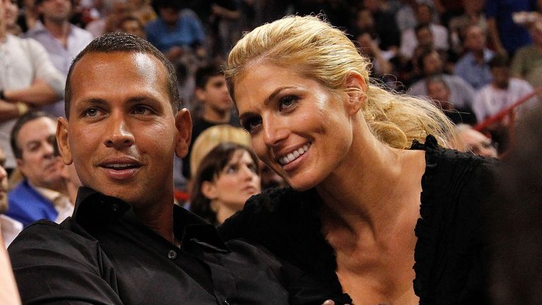 Alex Rodriguez has had a string oh high-profile girlfriends including WWE star Torrie Wilson.