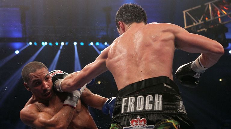 Andre Ward defeated Carl Froch in 2011