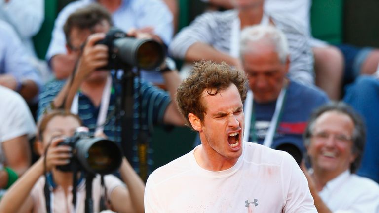 Murray was beaten in five sets by Novak Djokovic at the French Open