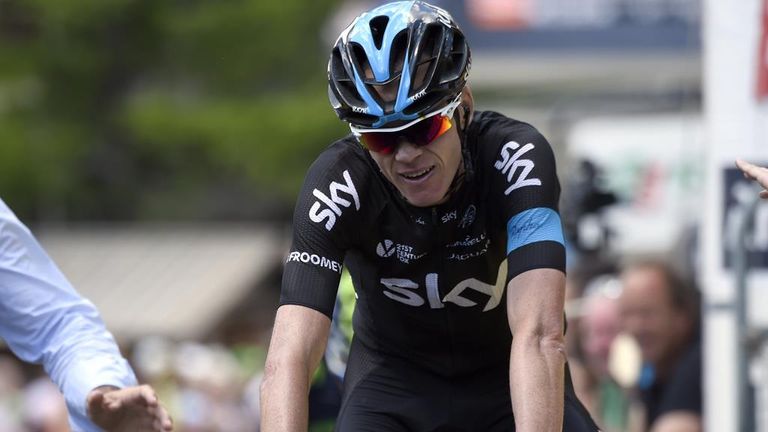 Chris Froome has slipped to seventh overall