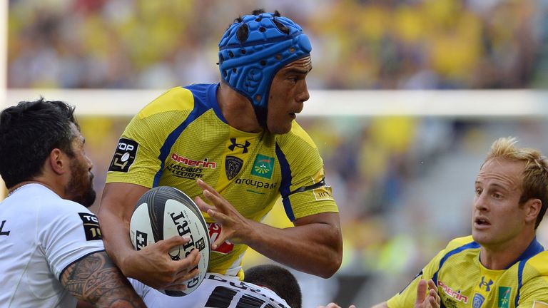 Clermont's centre Benson Stanley caused all sort of problems for Toulouse
