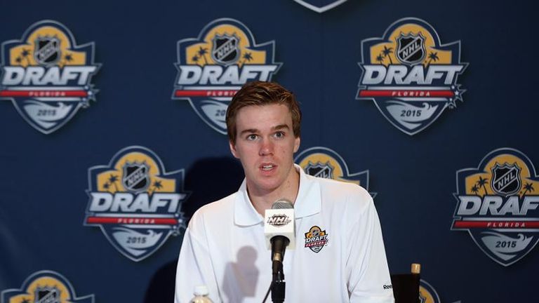Connor McDavid has already been compared with ice hockey great Wayne Gretzky